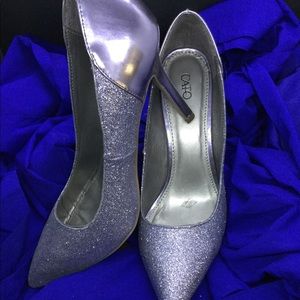 Silver Metallic Shoes